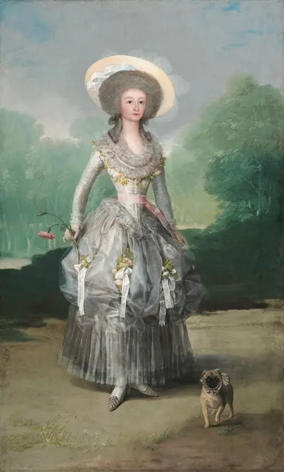 Retrato de la marquesa de Pontejos Francisco de Goya
